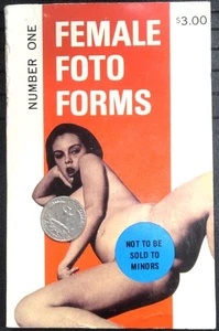 Libro de fotos de arte desnudo número uno "formas de fotos femeninas" vintage - mediados de siglo en blanco y negro - Imagen 1 de 5