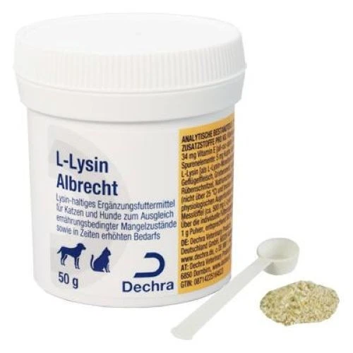 DECHRA L Lysin Albrecht Mangelzustände Augengesundheit Hund Katze