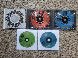Lot 4 PlayStation 1 PSM/PS1 Demo Discs Pizza Hut Playstation Underground - Picture 1 of 4