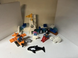 Lego Duplo Polar Bear explorers set 3621 Orca Penguin Arctic Airplane Snow - Picture 1 of 13