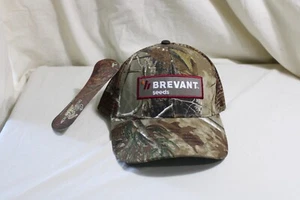 BREVANT Seeds Embroidered Mesh Trucker Hat/Cap, RealTree Camo, NEW - Picture 1 of 2
