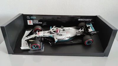 F1 Mercedes W10 German GP,  L.Hamilton Minichamps 1:18 2019, limit 618 pcs - Bild 1 von 4