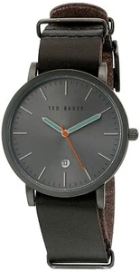 Ted Baker Herrenuhr braunes Lederband 10026444 $ 175 - Bild 1 von 11