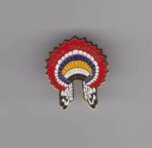 INDIAN headress, collector's pin N.I.A.A. CHAMPIONS, 1981-1982 CANADA - Picture 1 of 1