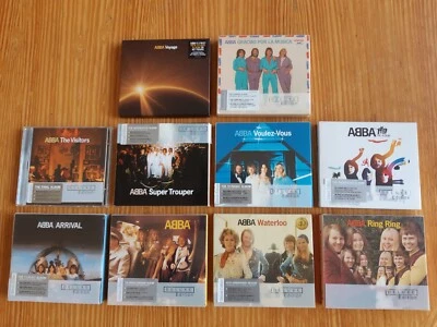ABBA - COMPLETE SET OF 9 x DELUXE EDITION CD + DVD DIGIPAK SETS + VOYAGE DELUXE - Image 1 of 4