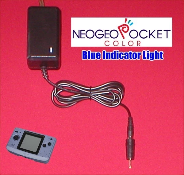 3.15V AC Adapter Power Supply Cord W/LED for SNK Neo Geo Pocket Color System NEW - Image 1 of 3