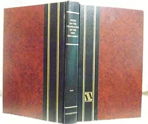 Notes on the Translation of the New Testament - 1st Print 1904, 1899 Reprint - Imagen 1 de 2