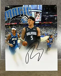 Paolo Banchero Signed 8x10 Orlando Magic Photo Autograph NBA ROY P5 Duke Proof - Picture 1 of 4
