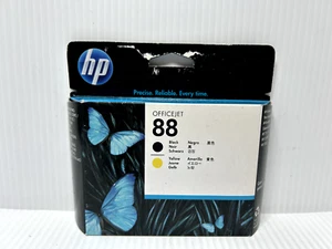 HP Original 88 schwarz & gelb Druckkopf C9381A von 2015 - Bild 1 von 6