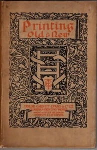 Printing Old & New : Garnett & Evans Taylor - Bild 1 von 1