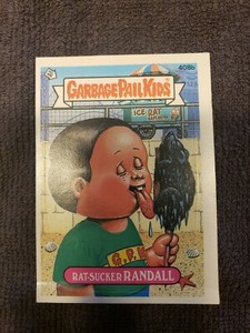 Rat-Sucker Randall 408B 1987 garbage pail kids Original Series