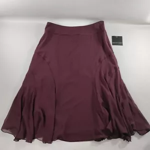 Apostrophe Purple Full Flare Skirt Womens Size 4 NWT - Picture 1 of 8