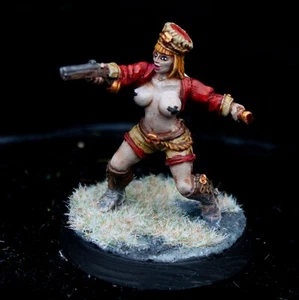 Warhammer 40 000 Imperial Guard Astra Militarum Vostroyan PinUp Sergeant Painted - Picture 1 of 2