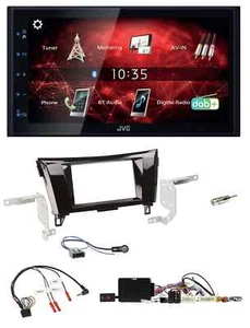 JVC DAB USB Bluetooth 2DIN Lenkrad Autoradio für Nissan Qashqai 14-18 X-Trail Ka - Bild 1 von 8