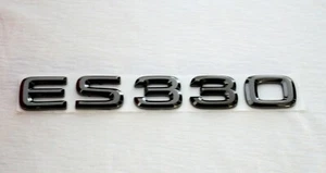 FOR 2004-2006 LEXUS "ES330" BLACK PEARL PLATED EMBLEM LETTERS - 75442-33250 - Picture 1 of 2