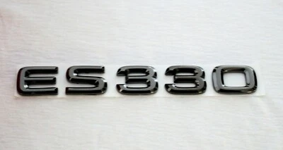 PARA 2004-2006 LEXUS "ES330" LETRAS EMBLEMA CHAPADO EN PERLA NEGRA - 75442-33250 Foto 1 de 2