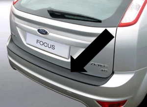 Protector de borde de carga negro para Ford Focus II hatchback desde facelift 11.2007-9.2012 - Imagen 1 de 2