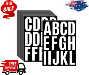 24 Sheets 2 Inch Self Adhesive Letters Stick on Vinyl Letters Capital Letter - Picture 1 of 7