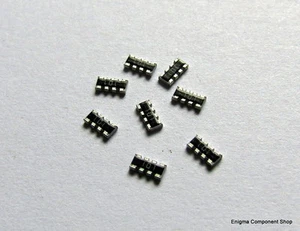 1206 (0603x4) / 82R / 5% SMD/SMT Resistor Array Network. 25pc. UK Seller. - Picture 1 of 1