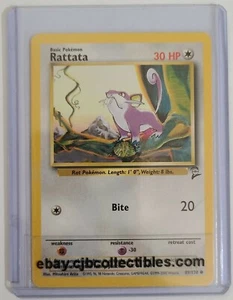 Pokémon RATTATA 89/130 Base Set 2 - Light Play 🍒 - Picture 1 of 6