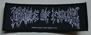 CRADLE OF FILTH - Logo - 15 cm x 5,5 cm - Patch - 165673 - Bild 1 von 1