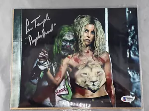 Foto firmada por Lew Temple de 8" x 10" 31 Psychohead 31 horror autógrafo certificado de autenticidad - Imagen 1 de 1