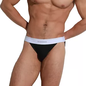 IGOODIS Hombres de gran altura Ropa interior Sexy U-Pouch Briefs Pantalones interiores - Imagen 1 de 15