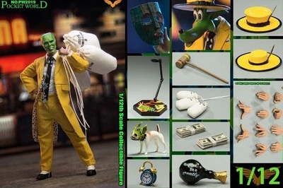Pocket World 1/12 Mask Action Figure [PW-2019] note 1/12 not 1/6 - Image 1 of 4