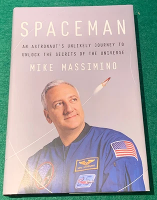 Spaceman by Mike Massimino SIGNED 1st/1st HC DJ 2016 Astronaut Memoir NASA - Image 1 of 4