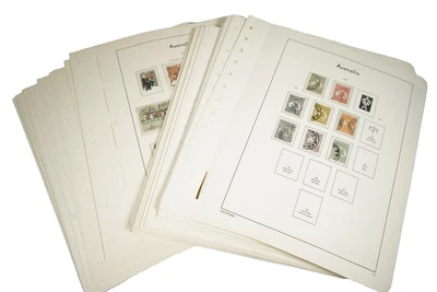 AUSTRALIA 1910s-1980s COLLECTION OF 950+ STAMPS MINT & USED ON LIGHT HOUSE PAGES - Image 1 of 4