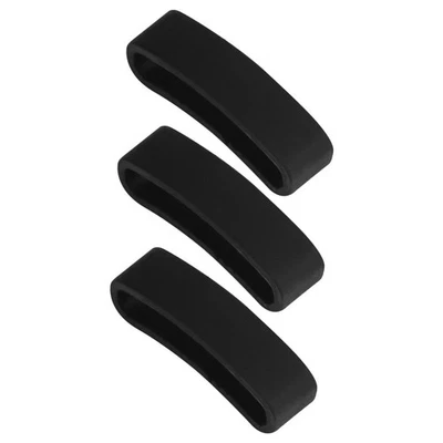 3 Stück Uhrenarmbandschlaufen Uhrenarmband-kompatibel für SUUNTO CORE (Schwarz) - Bild 1 von 4