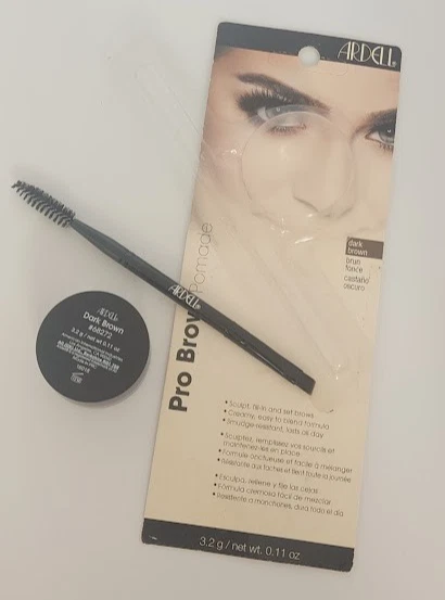 Ardell Pro Brow Pomade All Day Cream Color Smudge Resistant Shade Dual End Brush - Image 1 of 1