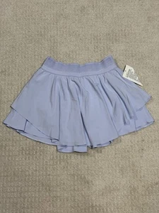 NWT Lululemon Court Rival Skirt Size 4 Pastel Blue Pickleball Tennis - Picture 1 of 7