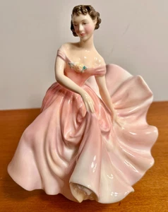 Estatuilla de Colección Royal Doulton "La Polca" Años 50 Excelente Estado Inglaterra - Imagen 1 de 9