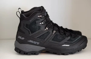 Mammut Herren Ducan High GTX Gore-Tex Wanderschuhe Bergsteigen schwarz US 11,5 - Bild 1 von 8
