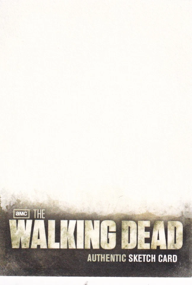 Walking Dead Season 2 by Cryptozoic Winner gets ONE BLANK SKETCH CARD - Image 1 of 4
