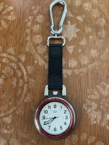 Victorinox Swiss Army Pocket watch / FOB Needs new battery - Picture 1 of 5