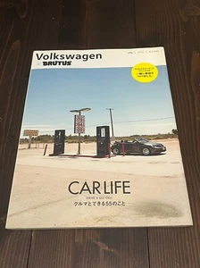 2015 BRUTUS VOLKS WAGEN SPECIAL ISSUE CAR LIFE JAPANESE CULTURE MAGAZINE - Picture 1 of 10