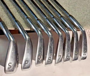 Juego de palos de golf Greenfield 36" hierros diestros 7-pw-sw de acero rígido flexible/leer más abajo - Imagen 1 de 21