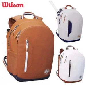 Wilson Tennis Backpack Holds 2 Rackets French Open Court Bag for Men & Women - Picture 1 of 9