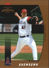 2005 Donruss Team Heroes Showdown Bronze Angels Baseball Card #12 John Lackey