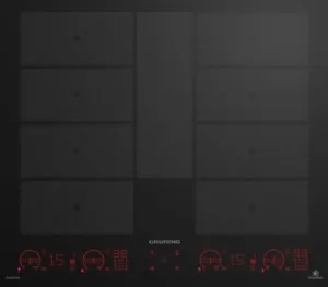 Induktionskochfeld 60 cm Grundig autark PowerBoost 2 Flexizonen GIEI638980INH - Bild 1 von 2