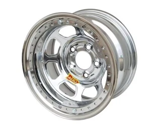 Aero Race Wheels 53-284740 Chrome Beadlock 15x8 Wheel 5 x 4.75 Pattern 4" Offset - Picture 1 of 1