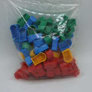 60 Colorful Toll Booths Monopoly Jr 2005 Replacement Parts Math Counting Crafts