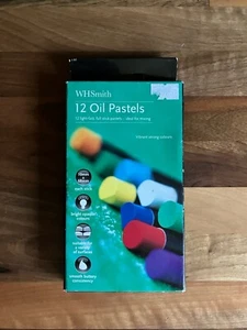 WHSmith Ölpastelle 12 verschiedene Farben Set Neu - Bild 1 von 3