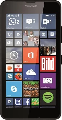 Smartphone Microsoft Lumia 640 5 pulgadas sin SIM desbloqueado 8 GB - Negro Foto 1 de 4