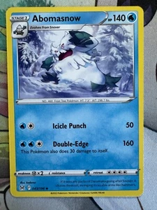 Abomasnow Non Holo English Pokemon TCG BKAA991 - Picture 1 of 1
