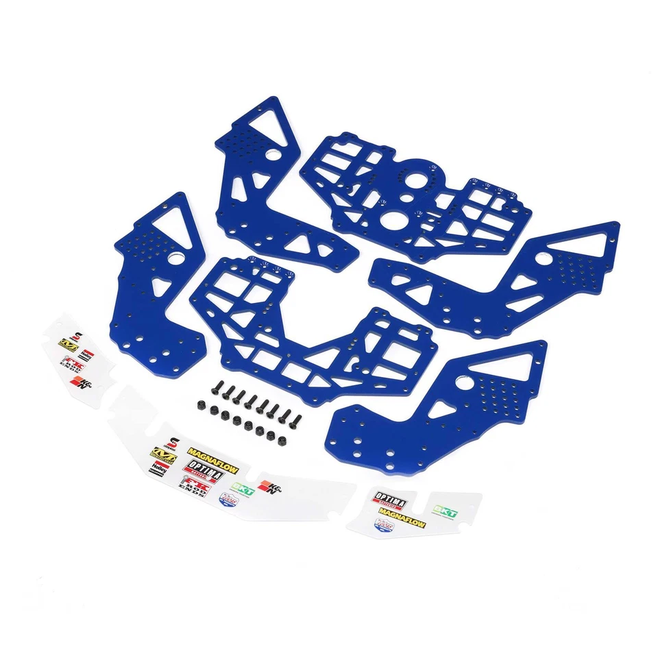 Losi LOS-1827 Chassis Plate Set, Blue for LMT 2.0 - Image 1 of 1