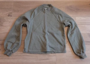 Abercrombie & Fitch Sweat Pullover Size XXS Top Green - Picture 1 of 5