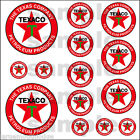 TEXACO HOBBY DECALS DECAL QUALITY WATERSLIDE TRUCK TRAIN DIORAMA LAYOUT  